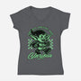 Goblin Dungeon Mascot-Womens-V-Neck-Tee-Studio Mootant