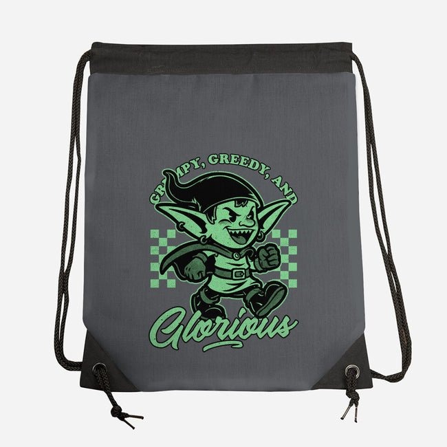 Goblin Dungeon Mascot-None-Drawstring-Bag-Studio Mootant