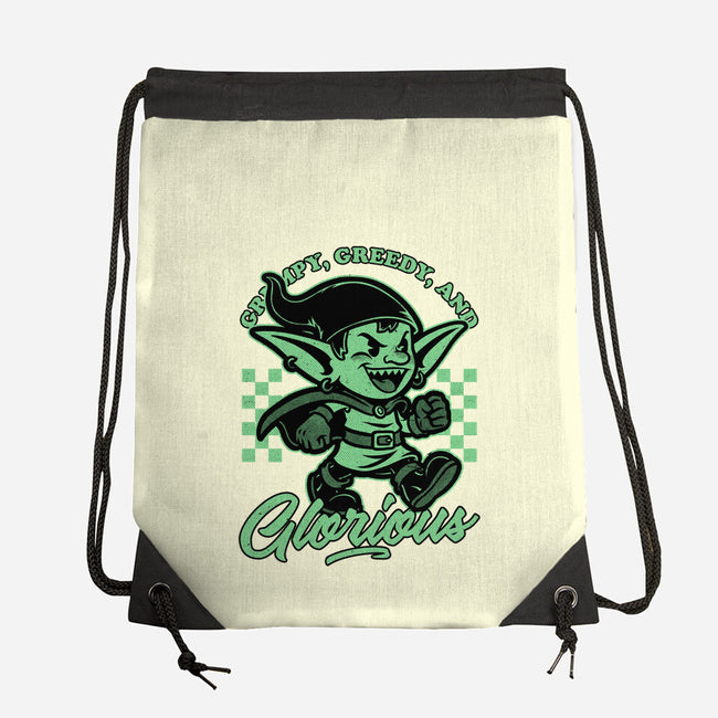 Goblin Dungeon Mascot-None-Drawstring-Bag-Studio Mootant