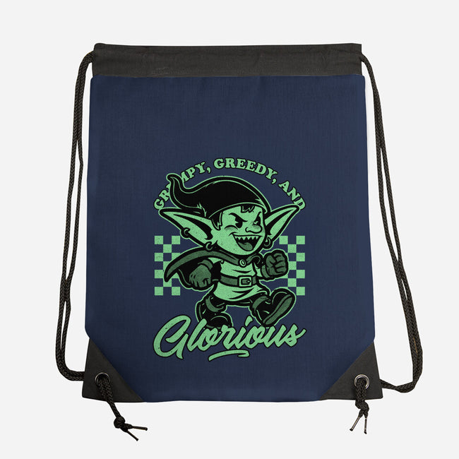 Goblin Dungeon Mascot-None-Drawstring-Bag-Studio Mootant