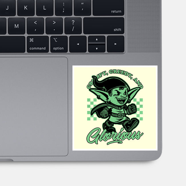 Goblin Dungeon Mascot-None-Glossy-Sticker-Studio Mootant