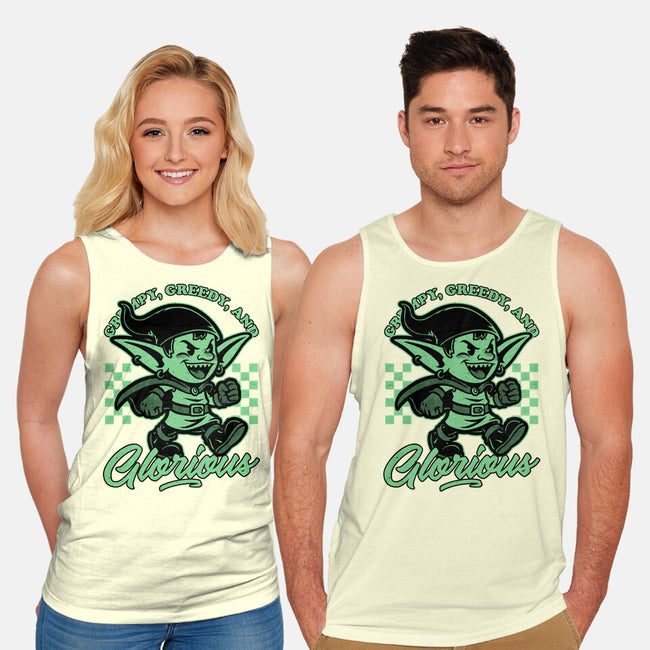 Goblin Dungeon Mascot-Unisex-Basic-Tank-Studio Mootant
