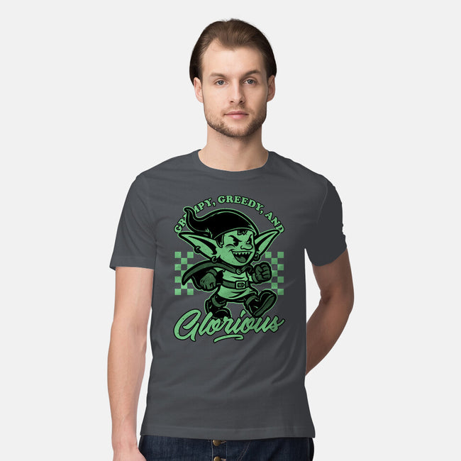 Goblin Dungeon Mascot-Mens-Premium-Tee-Studio Mootant