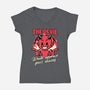 Devil Approves You-Womens-V-Neck-Tee-Studio Mootant