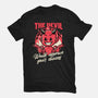 Devil Approves You-Mens-Basic-Tee-Studio Mootant