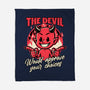 Devil Approves You-None-Fleece-Blanket-Studio Mootant