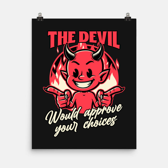 Devil Approves You-None-Matte-Poster-Studio Mootant