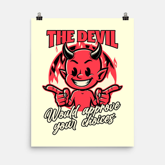 Devil Approves You-None-Matte-Poster-Studio Mootant