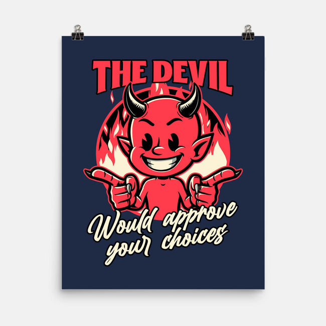 Devil Approves You-None-Matte-Poster-Studio Mootant