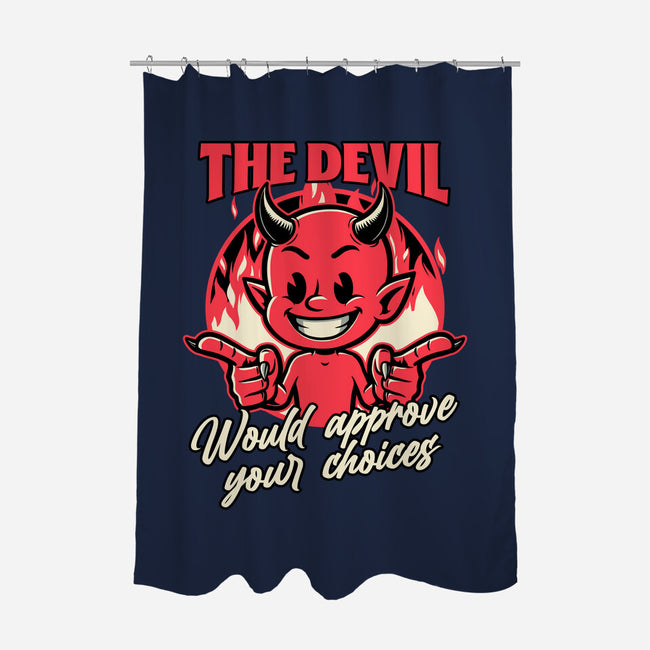 Devil Approves You-None-Polyester-Shower Curtain-Studio Mootant