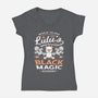 Lulu Besaid Academy-Womens-V-Neck-Tee-LAGELANTEE