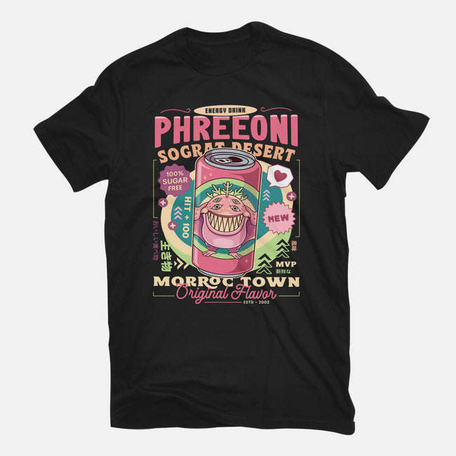 Phreeoni Energy Drink-Mens-Heavyweight-Tee-LAGELANTEE