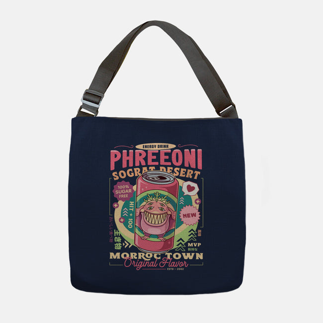Phreeoni Energy Drink-None-Adjustable Tote-Bag-LAGELANTEE