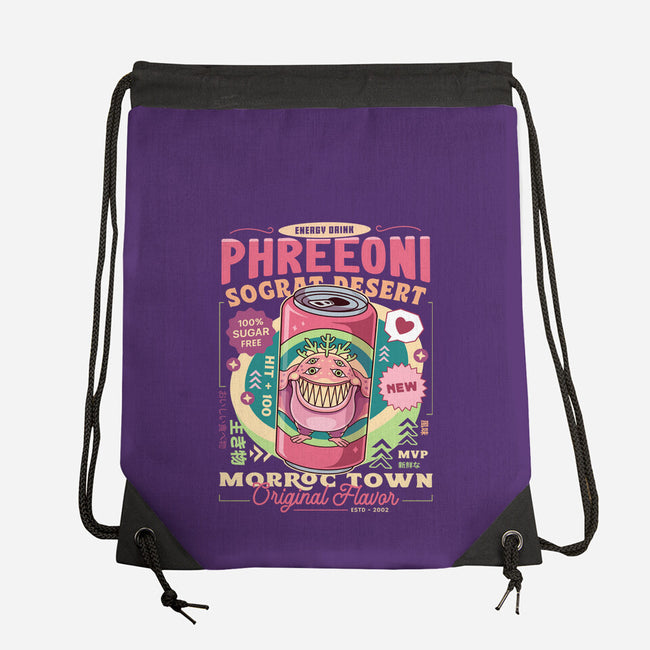 Phreeoni Energy Drink-None-Drawstring-Bag-LAGELANTEE