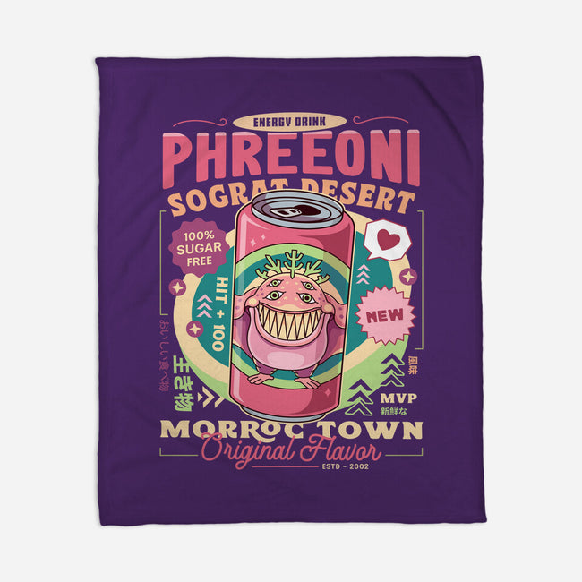 Phreeoni Energy Drink-None-Fleece-Blanket-LAGELANTEE