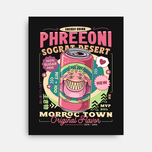 Phreeoni Energy Drink-None-Stretched-Canvas-LAGELANTEE
