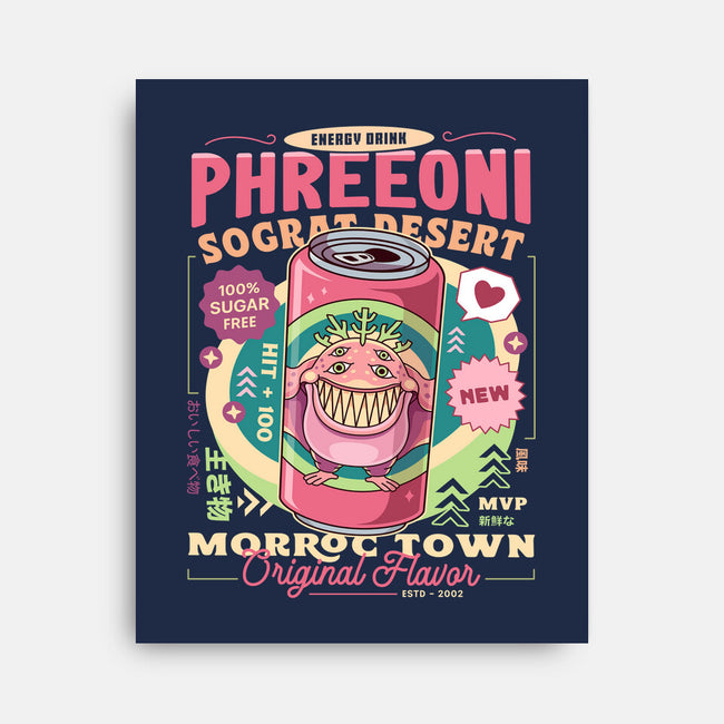 Phreeoni Energy Drink-None-Stretched-Canvas-LAGELANTEE