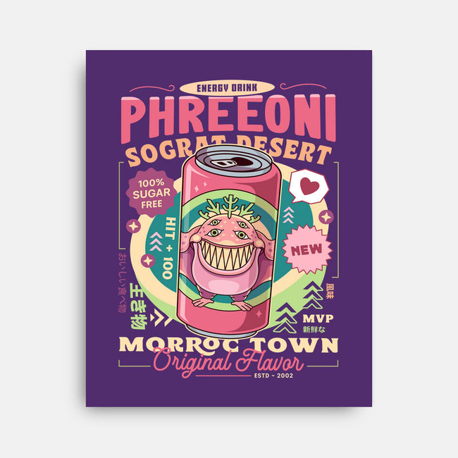 Phreeoni Energy Drink-None-Stretched-Canvas-LAGELANTEE