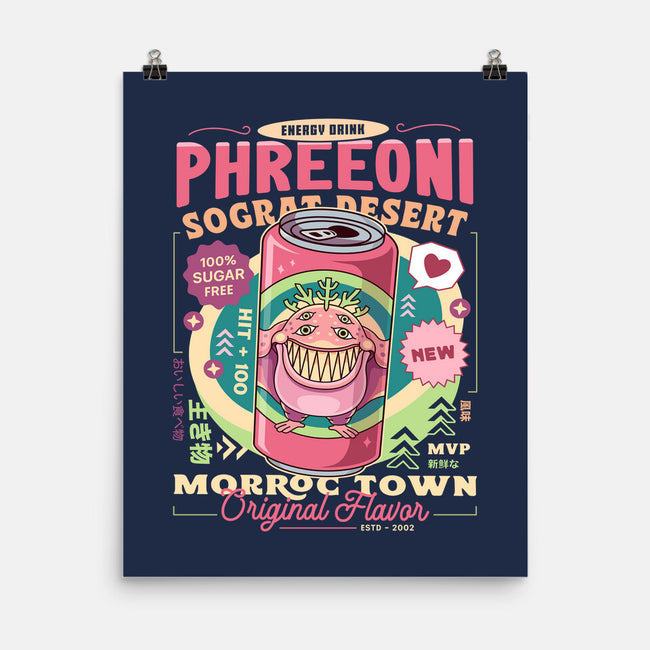 Phreeoni Energy Drink-None-Matte-Poster-LAGELANTEE