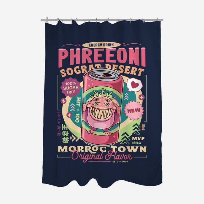 Phreeoni Energy Drink-None-Polyester-Shower Curtain-LAGELANTEE