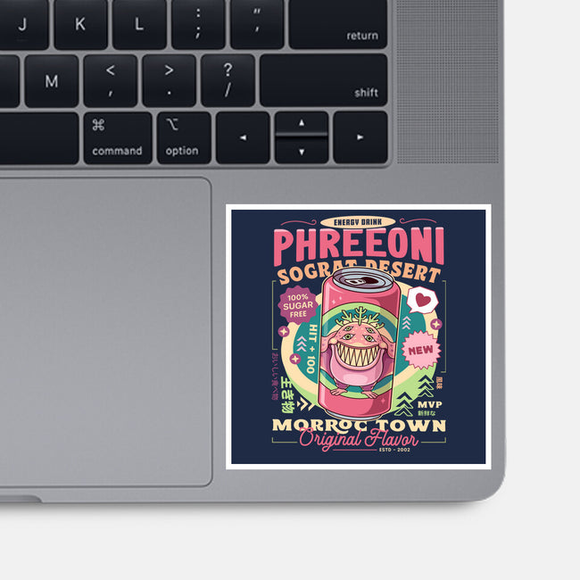Phreeoni Energy Drink-None-Glossy-Sticker-LAGELANTEE