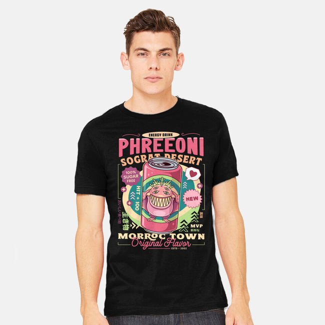 Phreeoni Energy Drink-Mens-Heavyweight-Tee-LAGELANTEE
