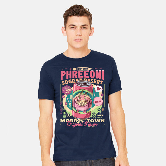 Phreeoni Energy Drink-Mens-Heavyweight-Tee-LAGELANTEE