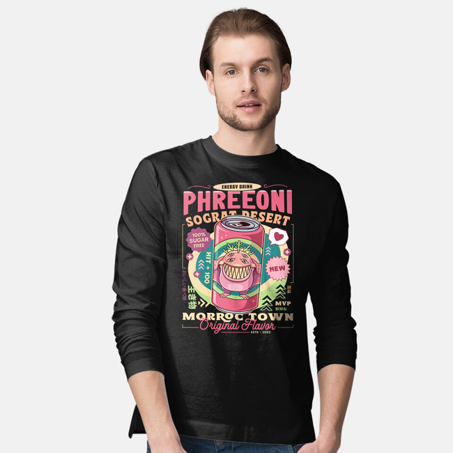 Phreeoni Energy Drink-Mens-Long Sleeved-Tee-LAGELANTEE