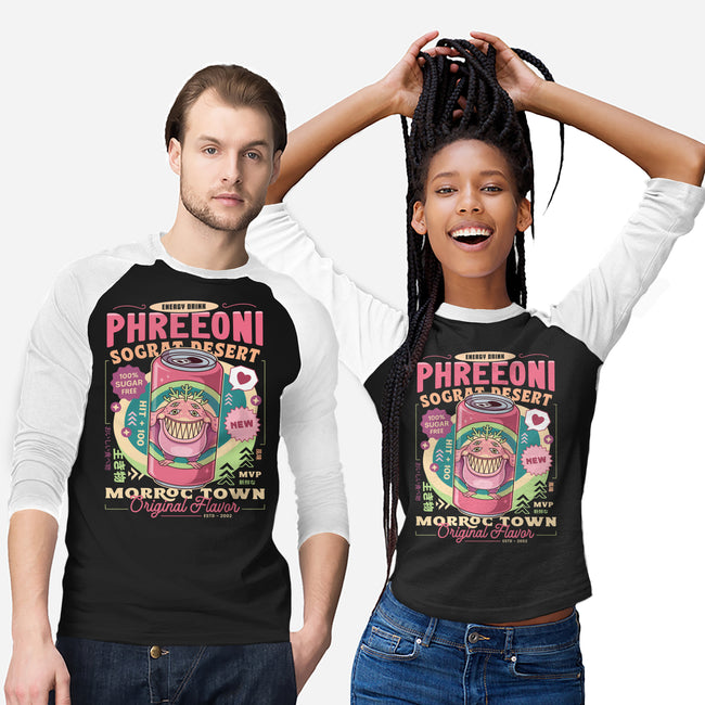 Phreeoni Energy Drink-Unisex-Baseball-Tee-LAGELANTEE