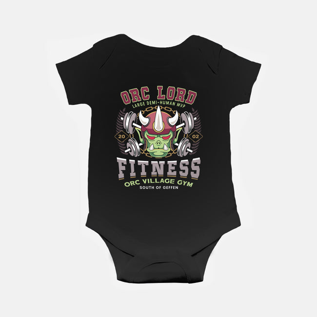 Geffen Orc Village Fitness-Baby-Basic-Onesie-LAGELANTEE