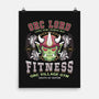 Geffen Orc Village Fitness-None-Matte-Poster-LAGELANTEE