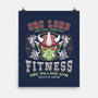 Geffen Orc Village Fitness-None-Matte-Poster-LAGELANTEE