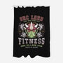 Geffen Orc Village Fitness-None-Polyester-Shower Curtain-LAGELANTEE
