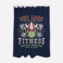 Geffen Orc Village Fitness-None-Polyester-Shower Curtain-LAGELANTEE