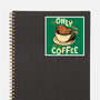 Only For The Coffee-None-Glossy-Sticker-Tronyx79