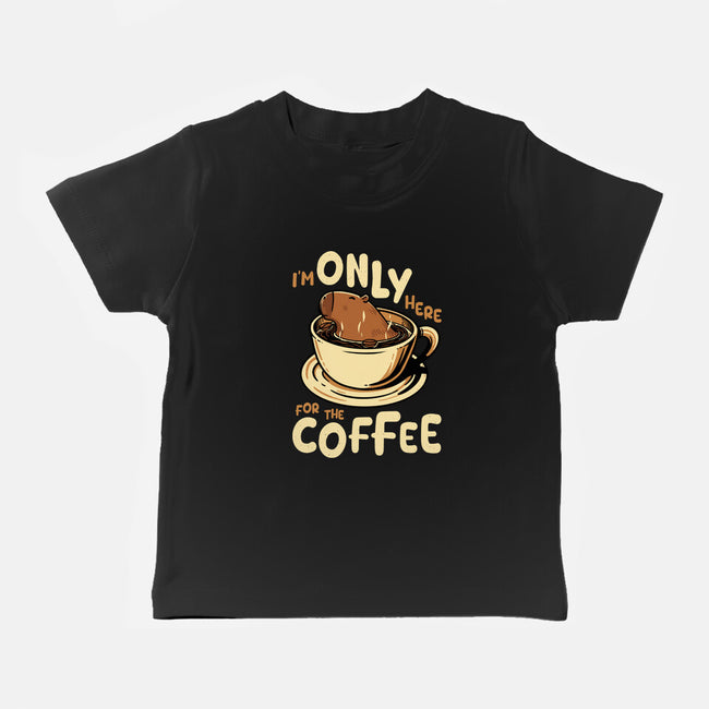 Only For The Coffee-Baby-Basic-Tee-Tronyx79