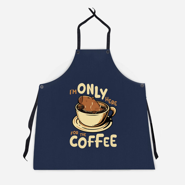 Only For The Coffee-Unisex-Kitchen-Apron-Tronyx79