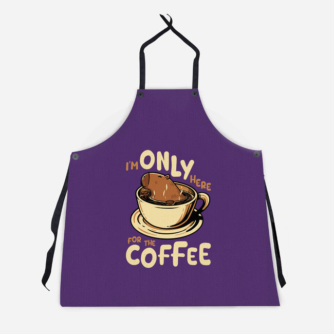 Only For The Coffee-Unisex-Kitchen-Apron-Tronyx79