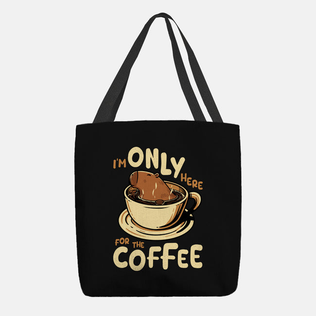Only For The Coffee-None-Basic Tote-Bag-Tronyx79