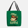 Only For The Coffee-None-Basic Tote-Bag-Tronyx79