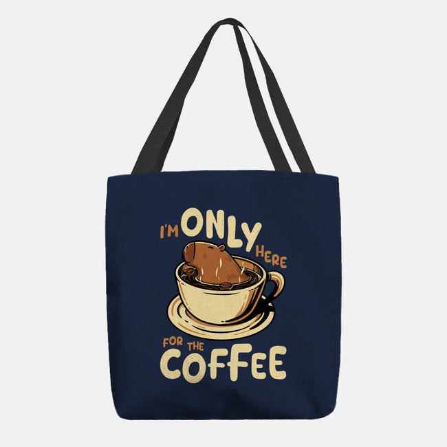 Only For The Coffee-None-Basic Tote-Bag-Tronyx79