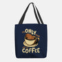Only For The Coffee-None-Basic Tote-Bag-Tronyx79