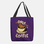 Only For The Coffee-None-Basic Tote-Bag-Tronyx79