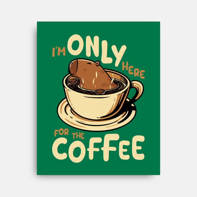 Only For The Coffee-None-Stretched-Canvas-Tronyx79