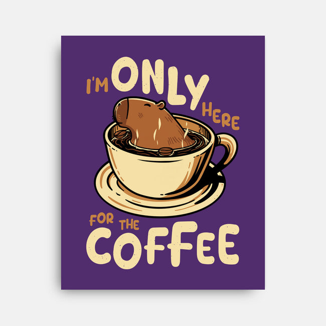 Only For The Coffee-None-Stretched-Canvas-Tronyx79