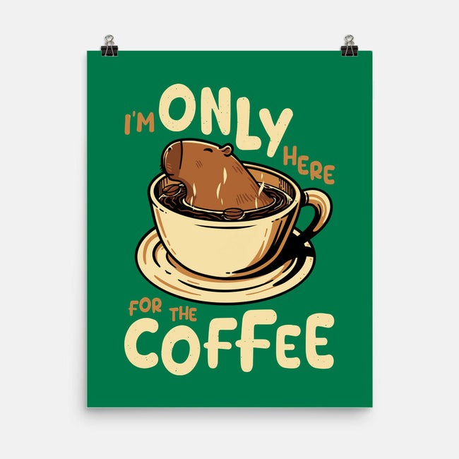 Only For The Coffee-None-Matte-Poster-Tronyx79