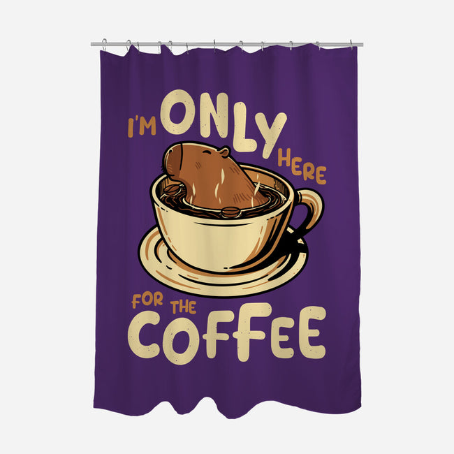 Only For The Coffee-None-Polyester-Shower Curtain-Tronyx79