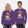 Only For The Coffee-Unisex-Crew Neck-Sweatshirt-Tronyx79