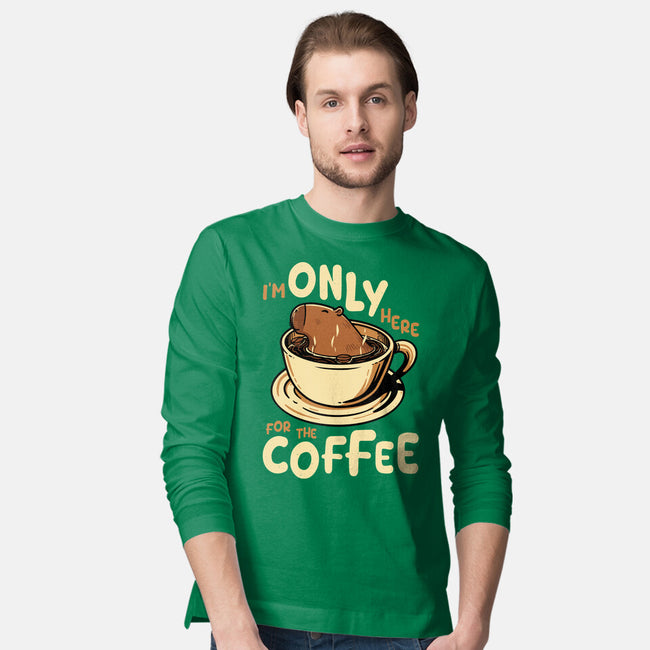 Only For The Coffee-Mens-Long Sleeved-Tee-Tronyx79