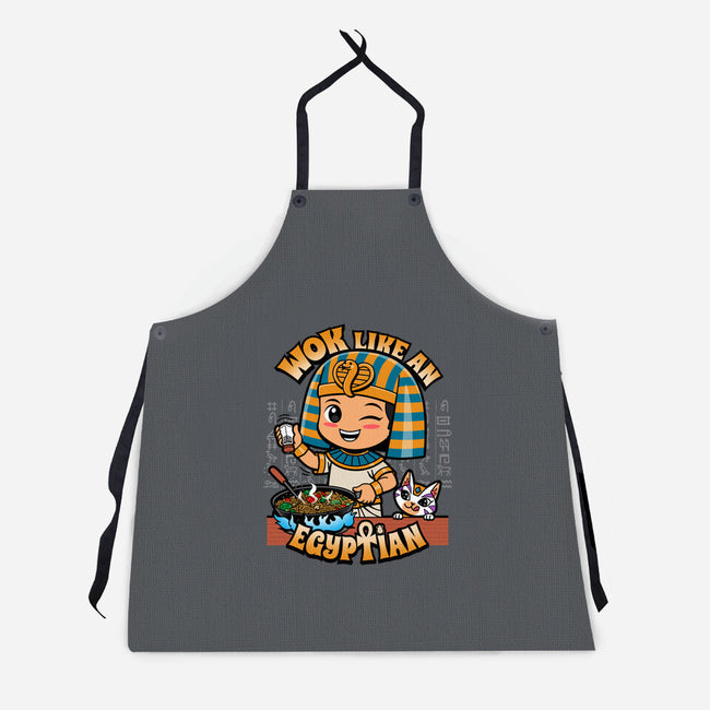 Wok Like An Egyptian-Unisex-Kitchen-Apron-Boggs Nicolas